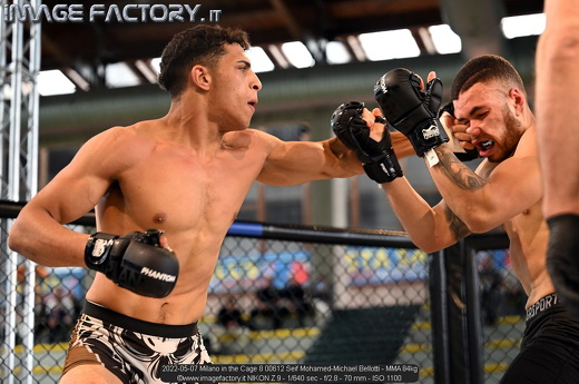 2022-05-07 Milano in the Cage 8 00612 Seif Mohamed-Michael Bellotti - MMA 84kg
